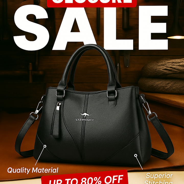 Savine Soft Leather Messenger