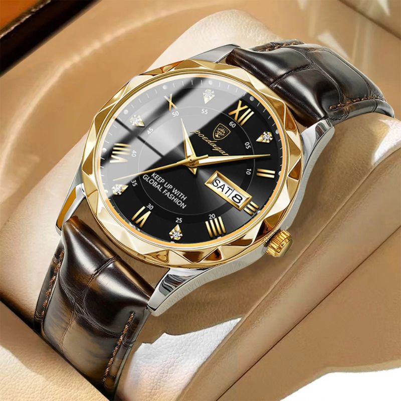 Heritage Leather Band Watch