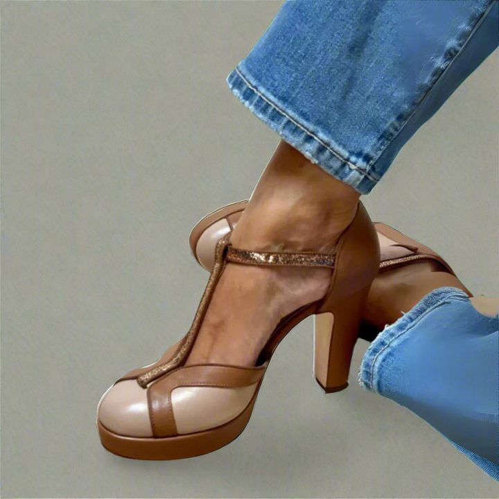 Elegant Heeled Sandals