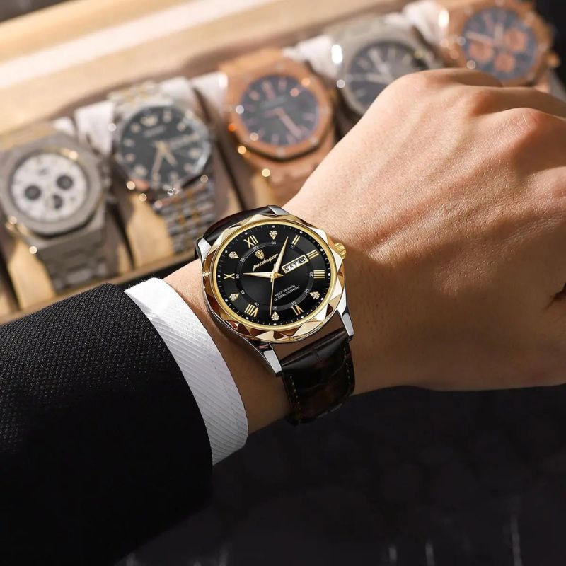 Heritage Leather Band Watch