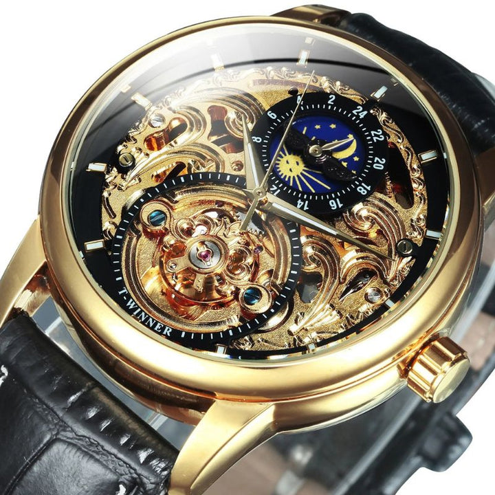 Midnight Skeleton Automatic Timepiece