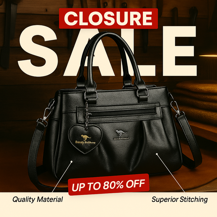 Calora 3-Layer Leather Tote