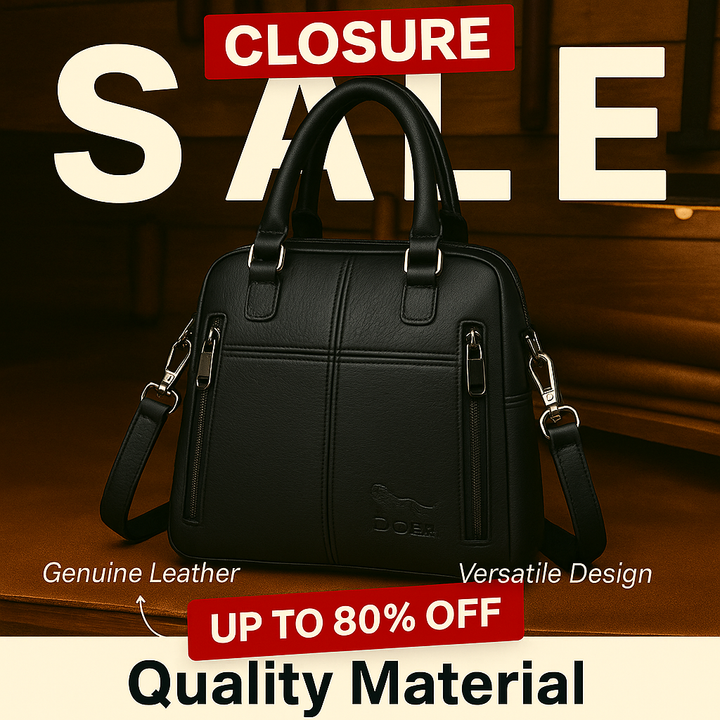 Travena Leather Explorer Backpack