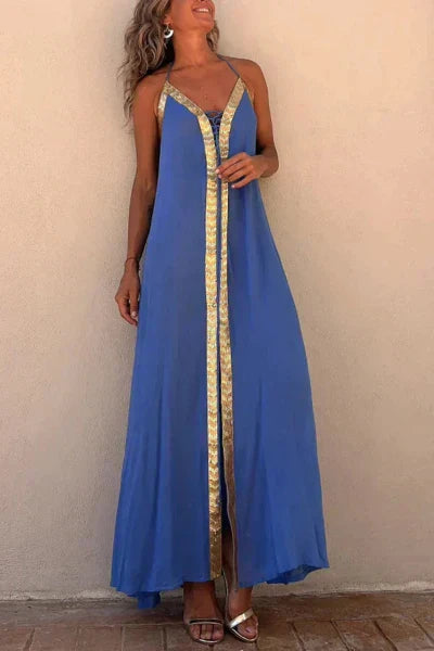 Vicky - Casual Sleeveless Maxi Dress
