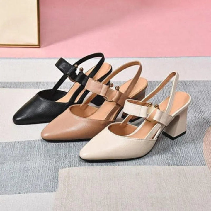 Sculpted Elegance Heels