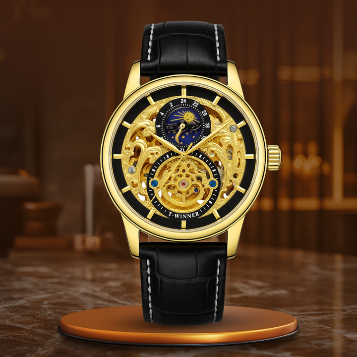 Midnight Skeleton Automatic Timepiece