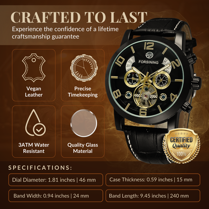 Prestige Tourbillon Mechanical Watch