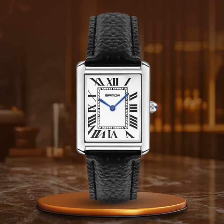Modern Love Square Couple Watches