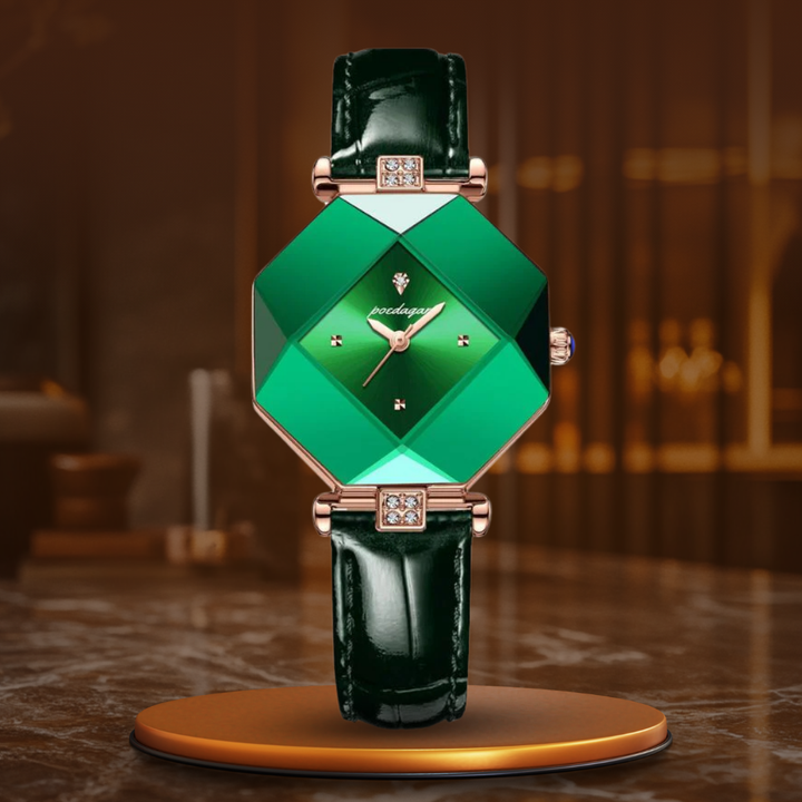 Emerald Touch Diamond Quartz Watch