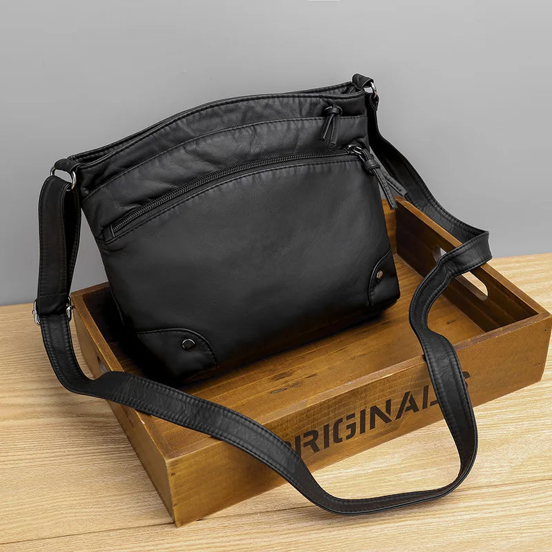 Retro Soft Crossbody Bag