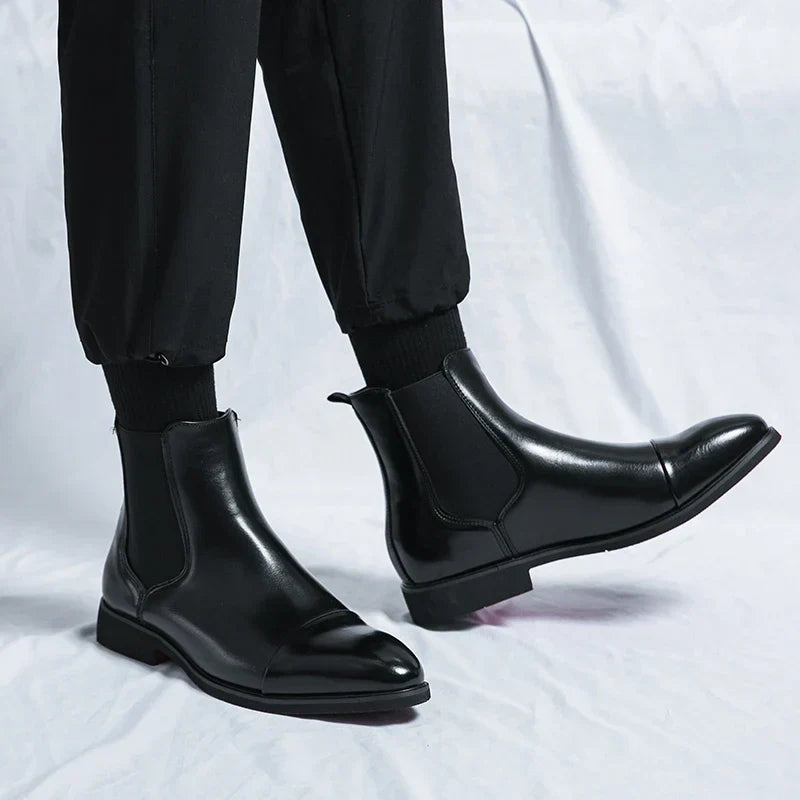 Oliver | Authentic Leather Chelsea Boots