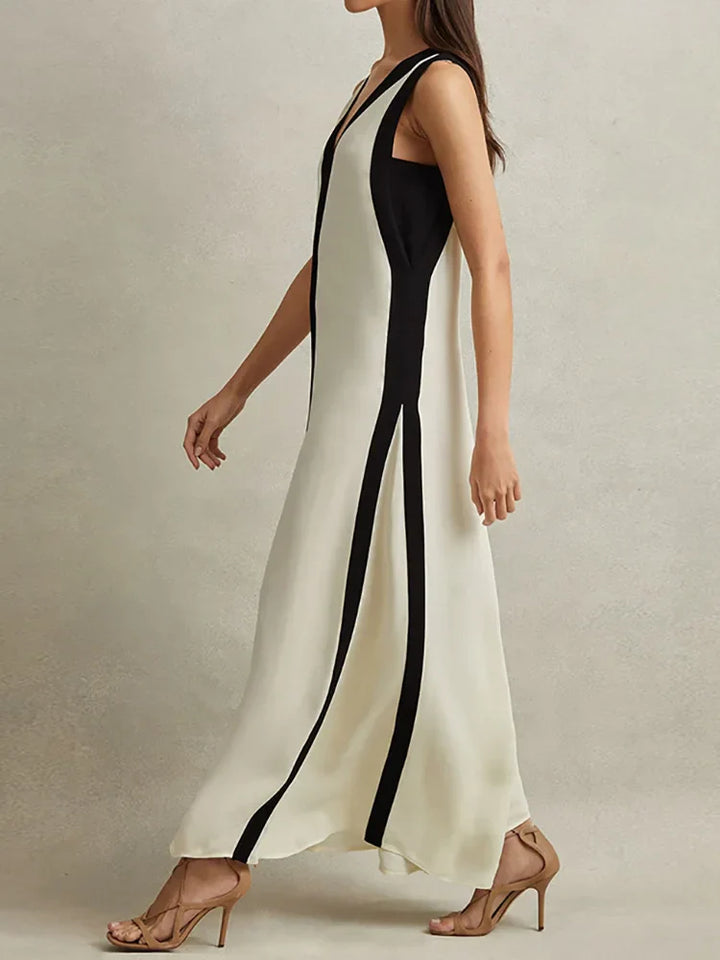 Sheila - Elegant Sleeveless Backless Maxi Dress
