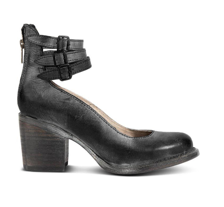 Timeless Vintage Leather Pumps