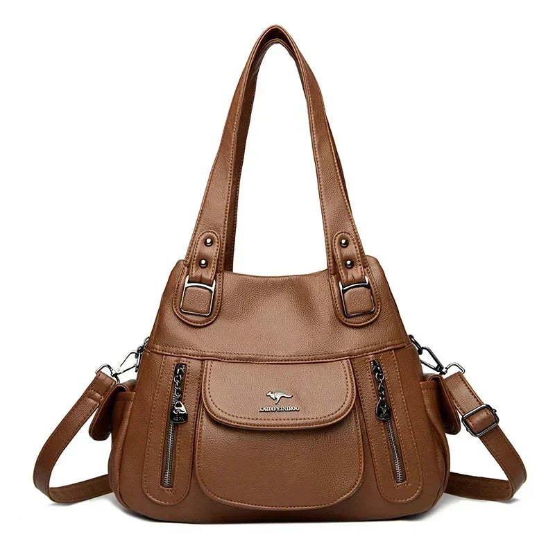 Serenna Large Leather Shopper