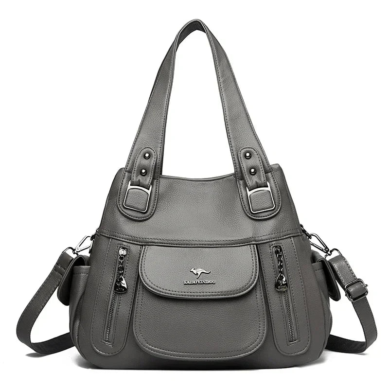 Serenna Large Leather Shopper