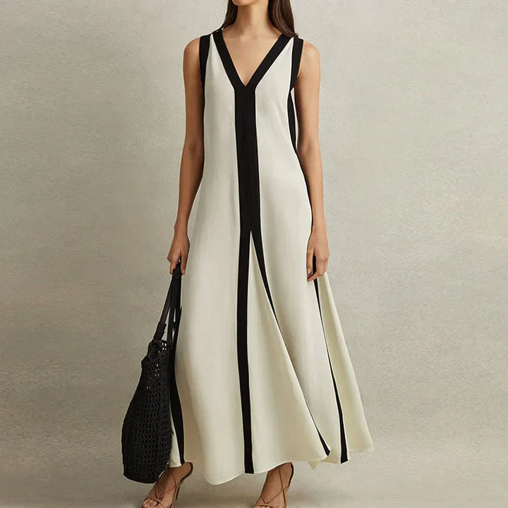Sheila - Elegant Sleeveless Backless Maxi Dress