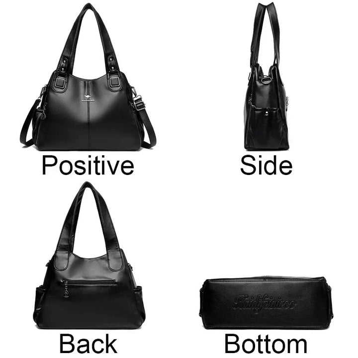 India™ Classic Vintage Leather Shoulder Bag