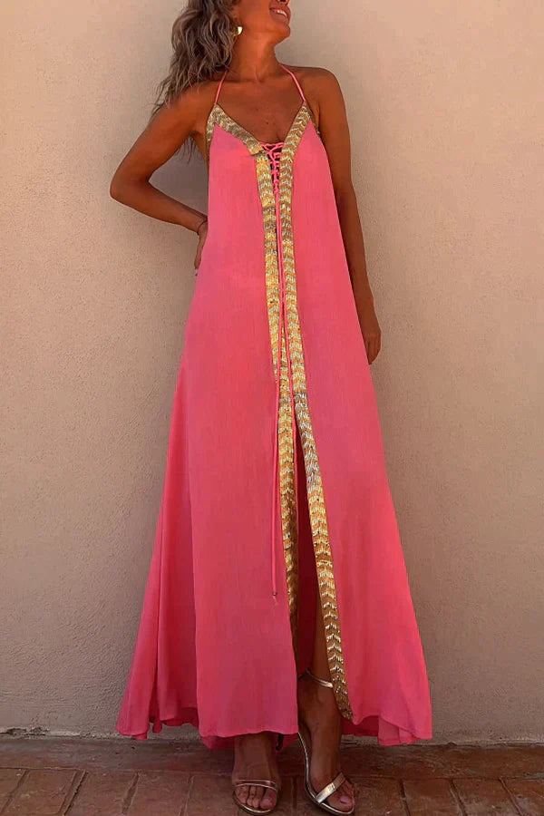 Vicky - Casual Sleeveless Maxi Dress