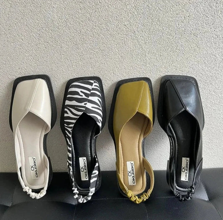 WILLOW Leather Slip-On Flats
