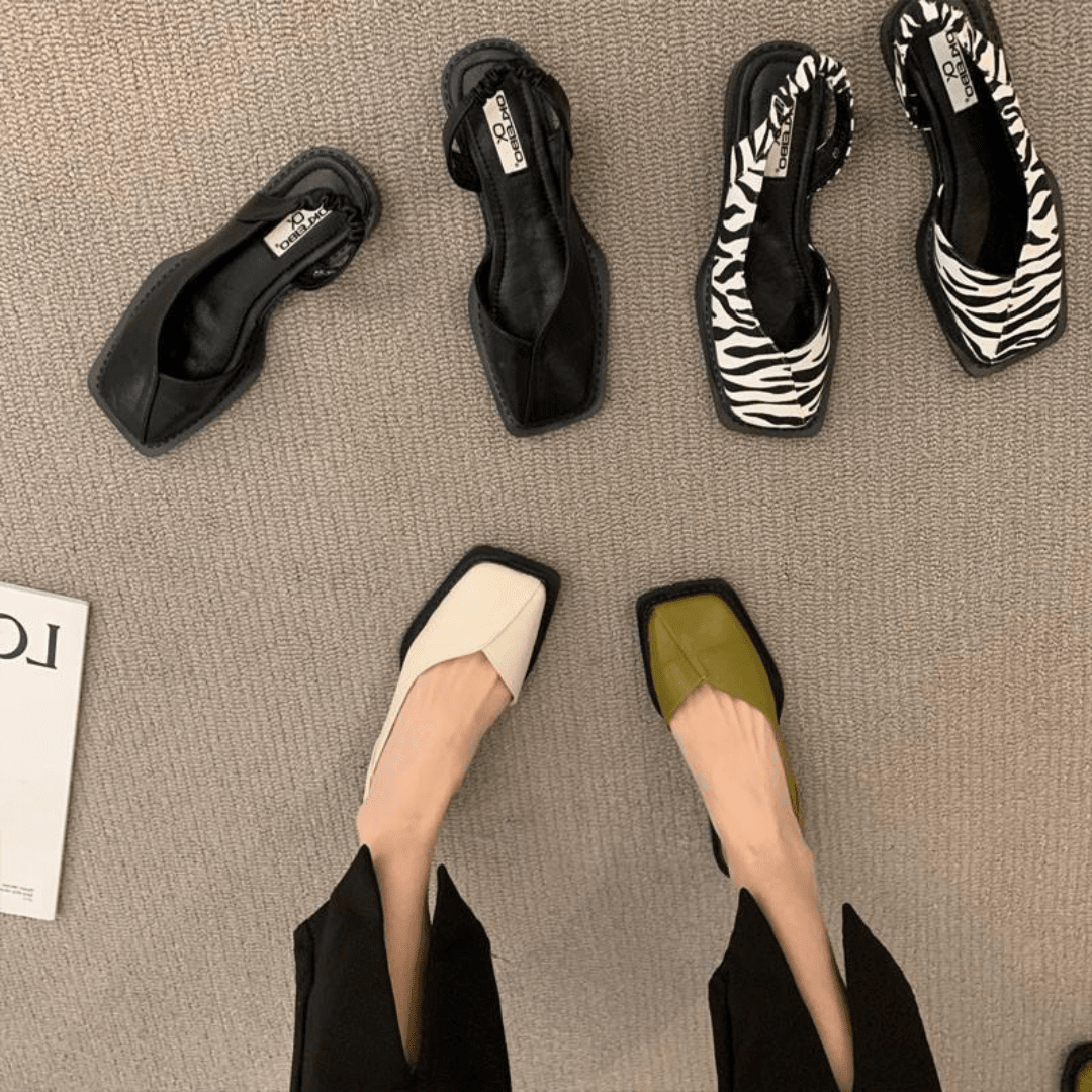 WILLOW Leather Slip-On Flats