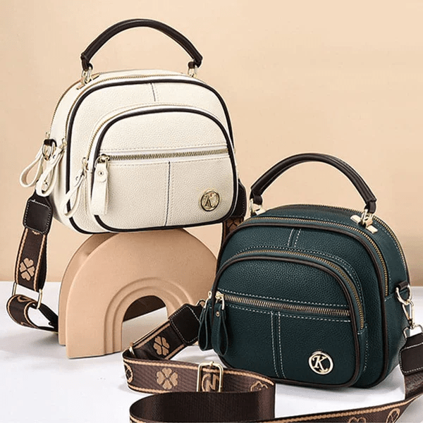 Graceful Leather Crossbody Bag