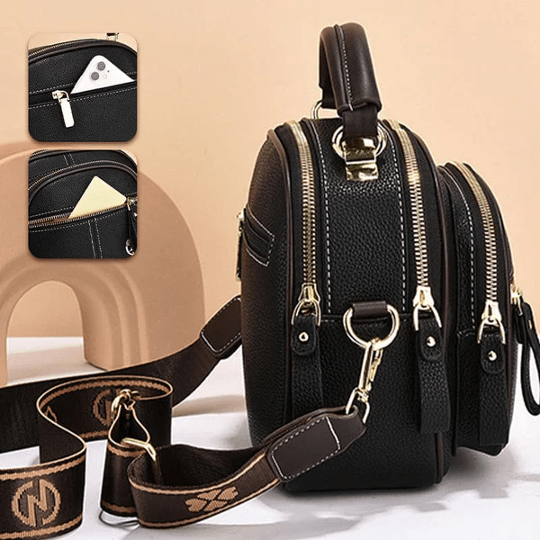 Graceful Leather Crossbody Bag